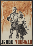 703224 Propaganda-affiche van de Nationale Jeugdstorm, de jeugdorganisatie van de N.S.B.